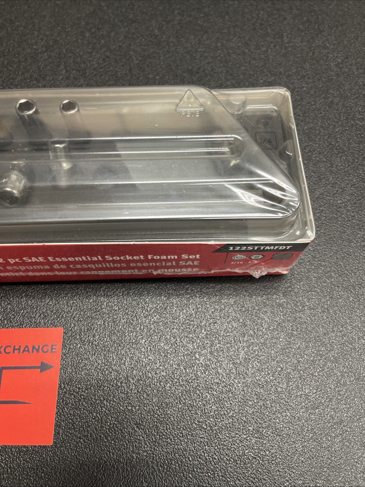 New Snap-on 22pc 1/4" dr. SAE Shallow & Deep Socket Set Dark Titanium 122STTMFDT