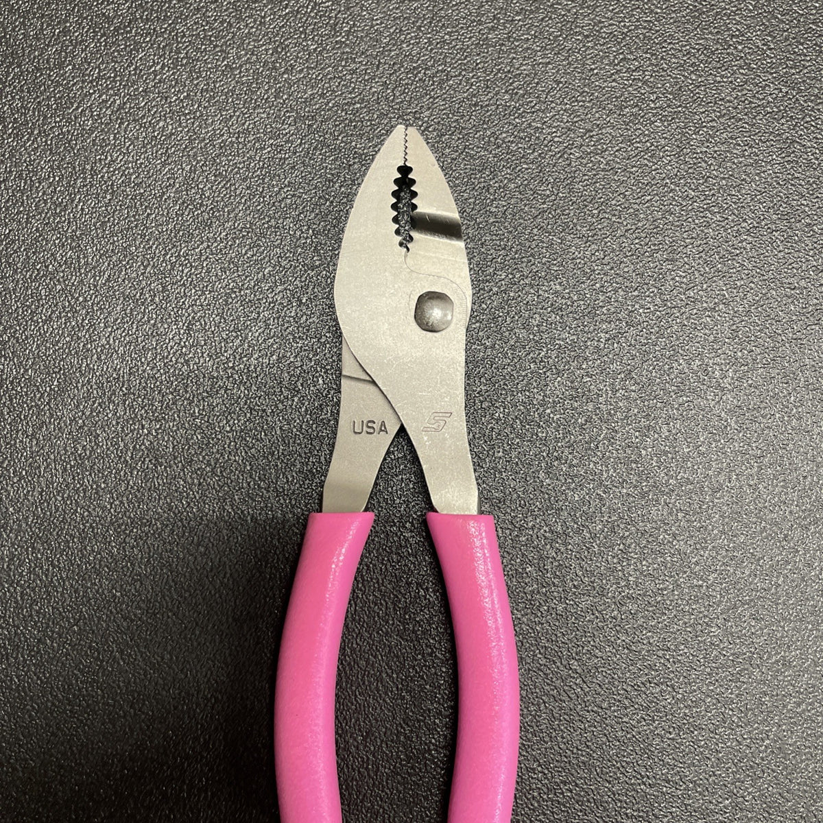 Snap on Tools USA NEW PINK 6" Talon Soft Grip FlankJaw Slip-Joint Pliers HJ46ACF