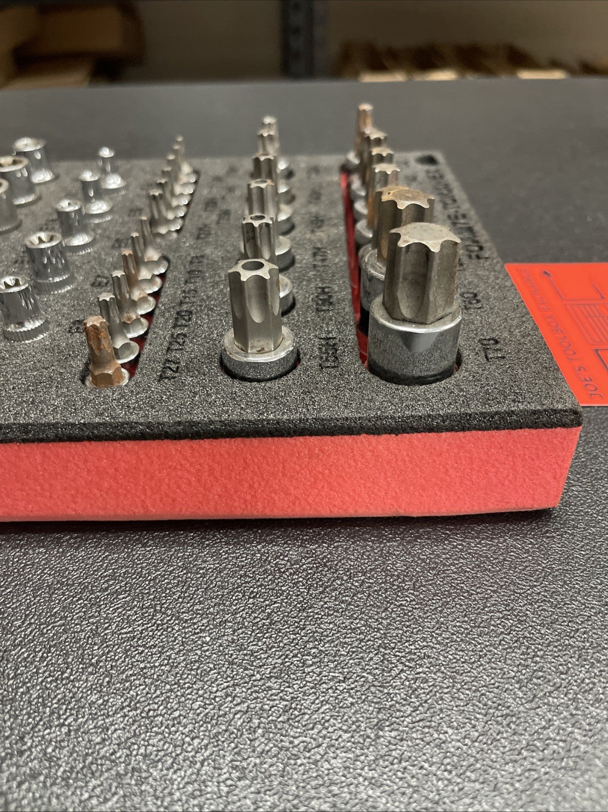 Mac Tools 73-PC. TORX And Hex Foam Set - FOAM7E-TORXHEX