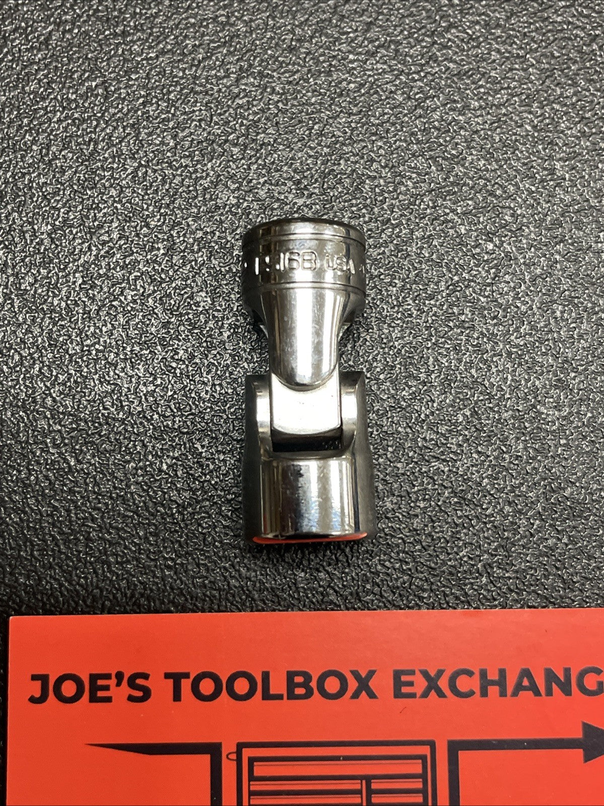 SNAP-ON 3/8 DRIVE 6-PNT 1/2" FLANK DRIVE SHALLOW UNIVERSAL SOCKET- FS16B