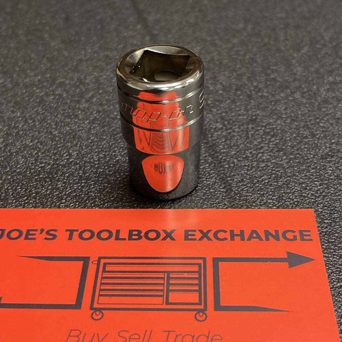 Snap-on Tools USA NEW 1/2" Drive 9/16" SAE 6 Point Shallow Chrome Socket TW181A