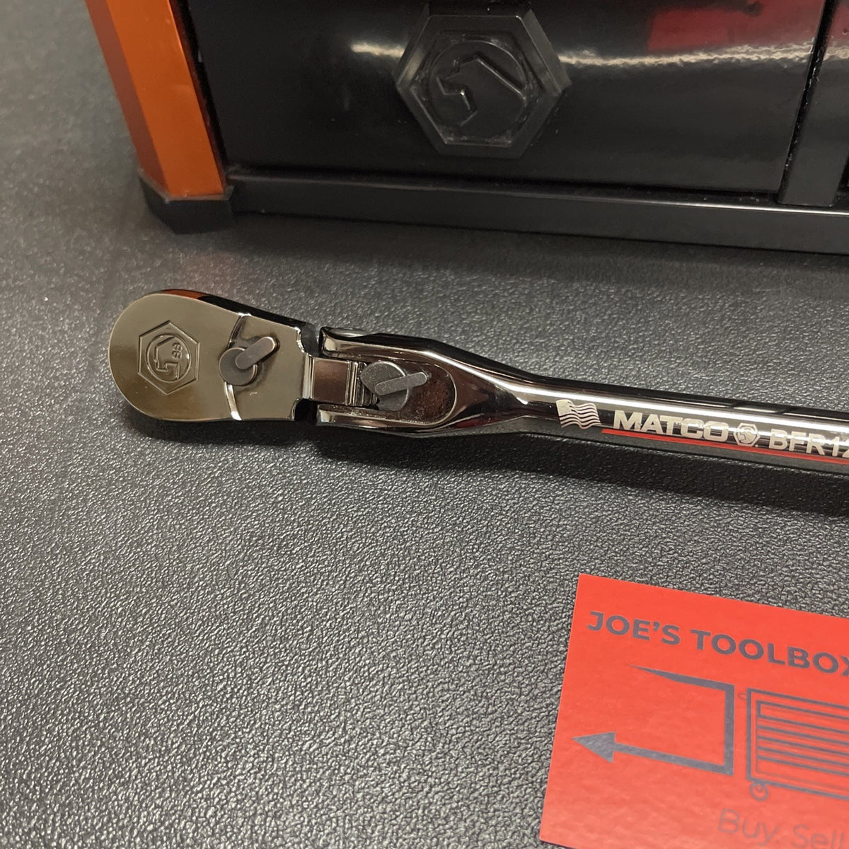 Matco NEW 3/8” Dr. Flex Head Ratchet BFR128NLFx BFR128NLFSG GRAY 12-1/2” 88