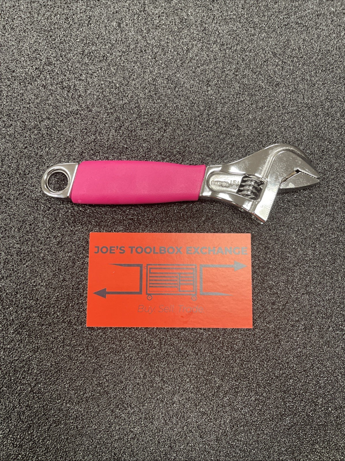 Snap-on Tools NEW ELECTRIC PINK 6" Flank Drive PLUS Adjustable Wrench FADH6CEP