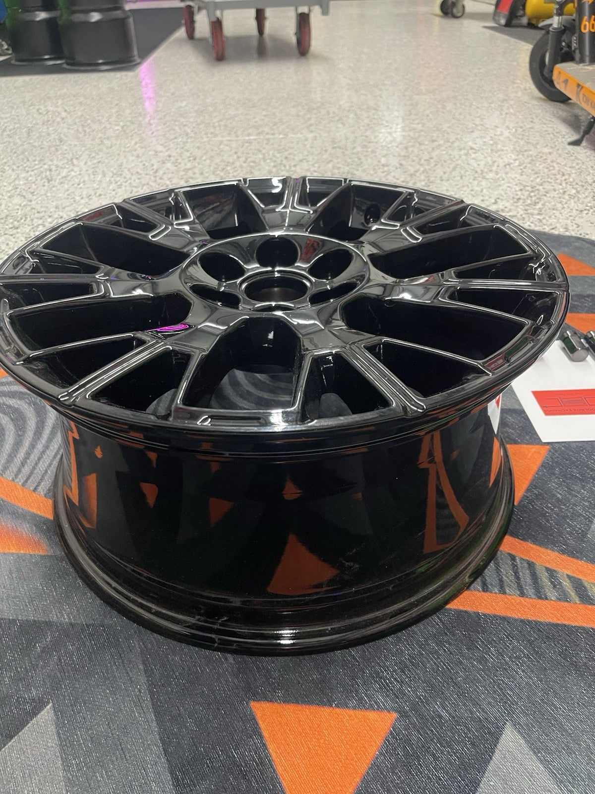 Chevy Terverse GM 18" Wheels & Caps New Take Offs 18x8 Gloss Black