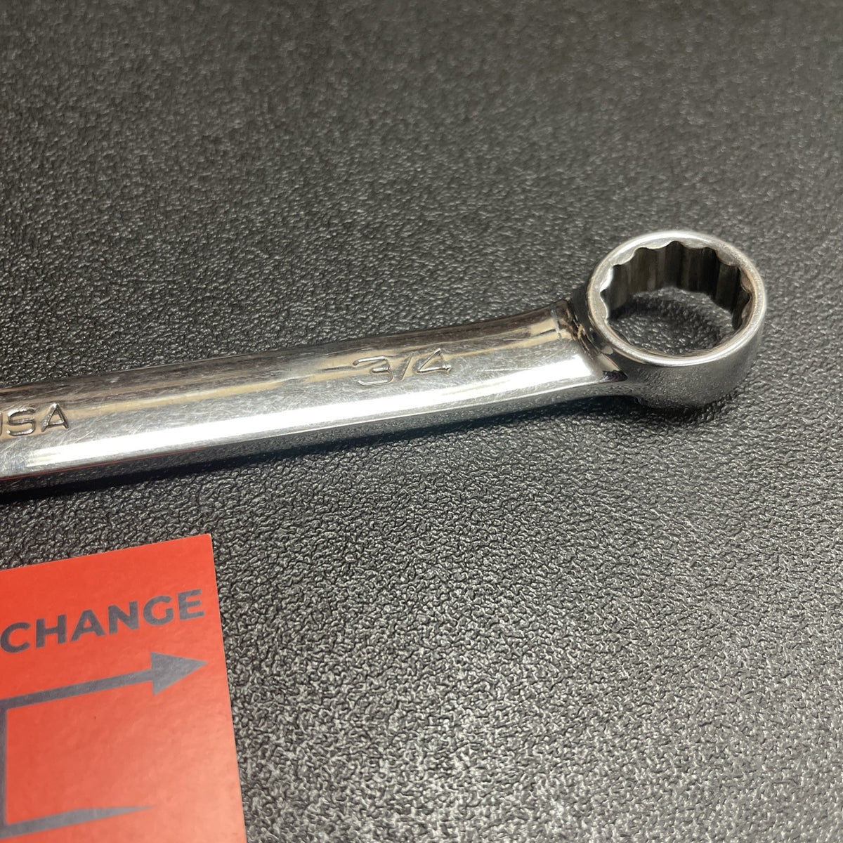Snap-on Tools USA 3/4" SAE FLANK DRIVE PLUS Chrome 12PT Combo Wrench SOEX24