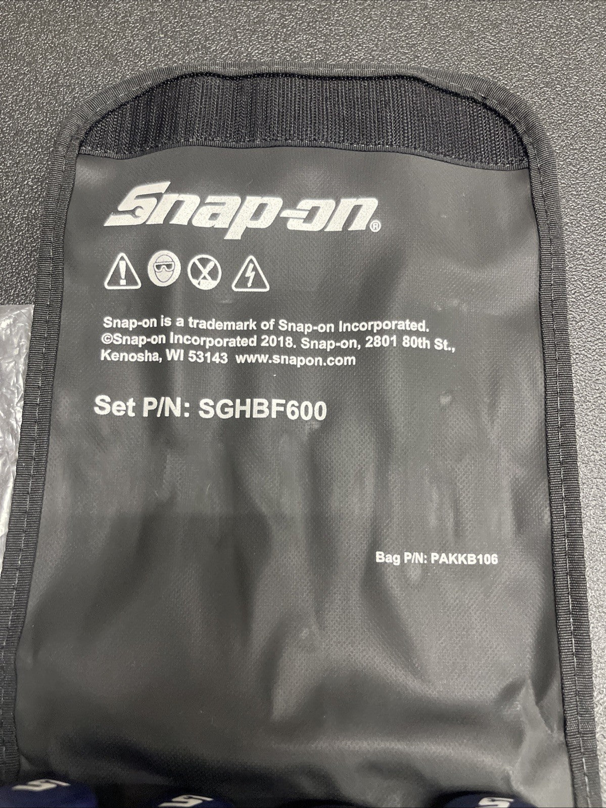Snap-on Tools PORTUGAL NEW 4-Piece POWER BLUE Mixed File Set SGHBF600AMB