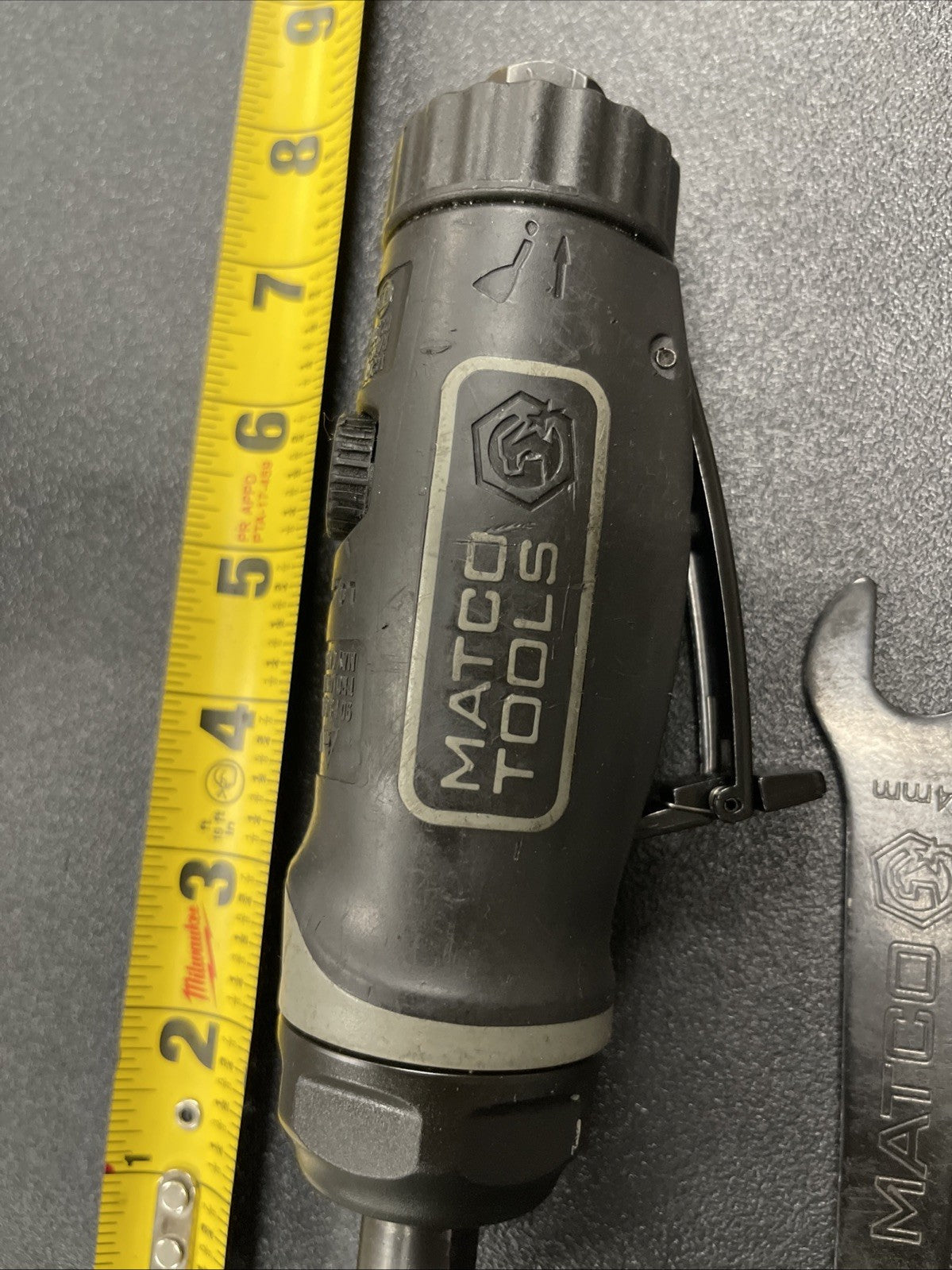Matco Tools MT2880 .50HP Straight Die Grinder 22,000 RPM Black