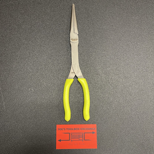 Snap-On USA NEW Hi Viz Soft Grip 11" Talon Grip Needle Nose Pliers 911ACFHV