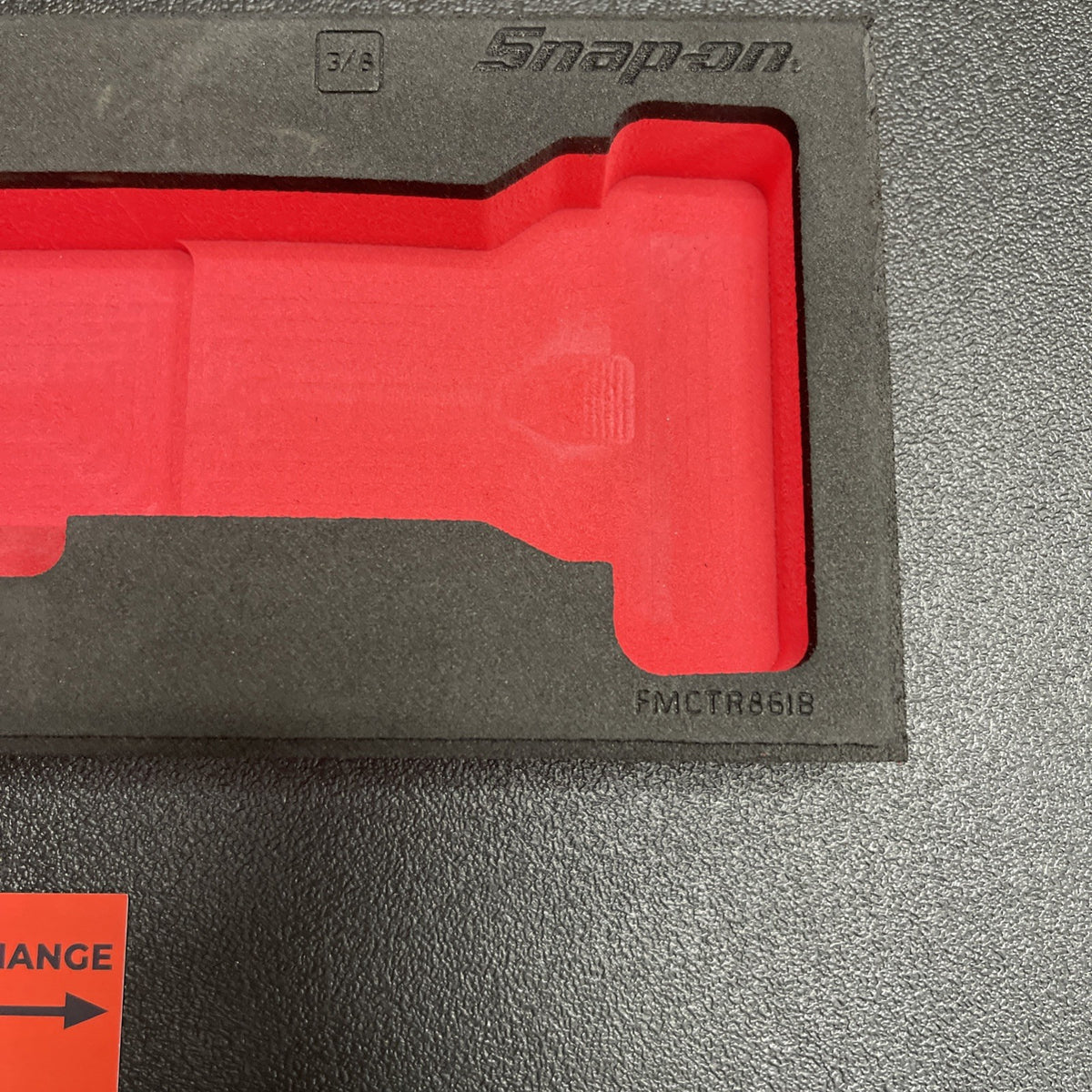 Snap-On Tools RED FOAM For CTR861 CTR862 14.4V Battery Ratchet FMCTR861B