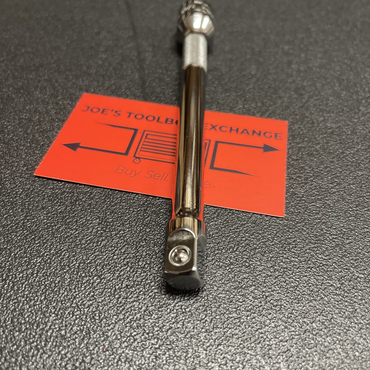 Snap-on Tools USA NEW 3/8" Drive 6" Long Chrome Knurled Socket Extension FXK6