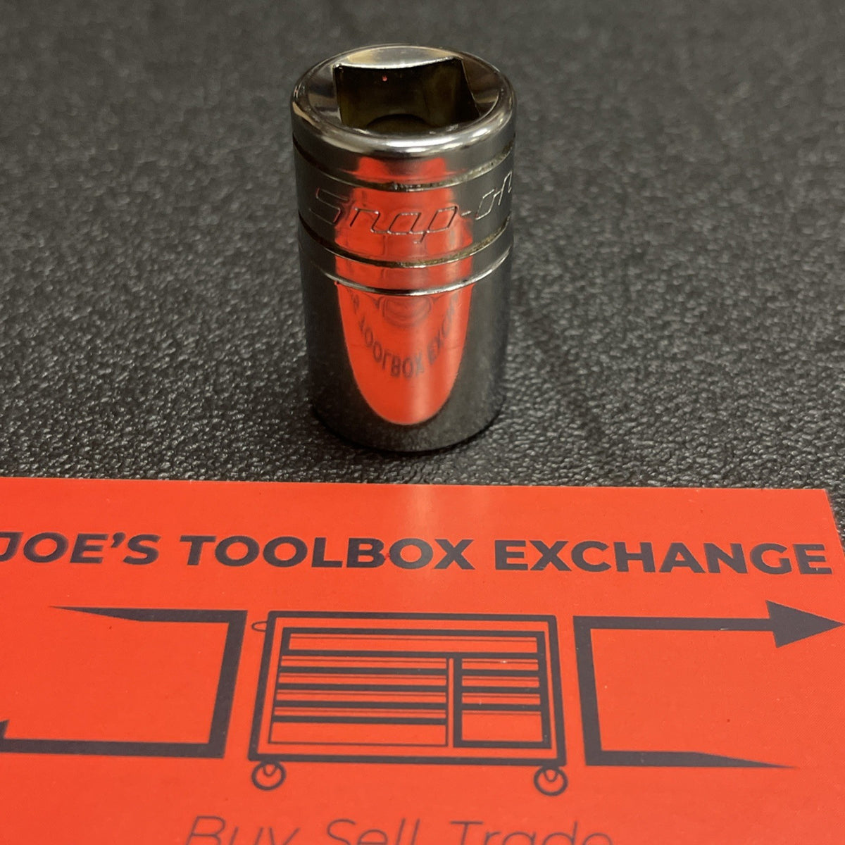 Snap-on Tools USA NEW 1/2" Drive 5/8" SAE 6 Point Shallow Chrome Socket TW201
