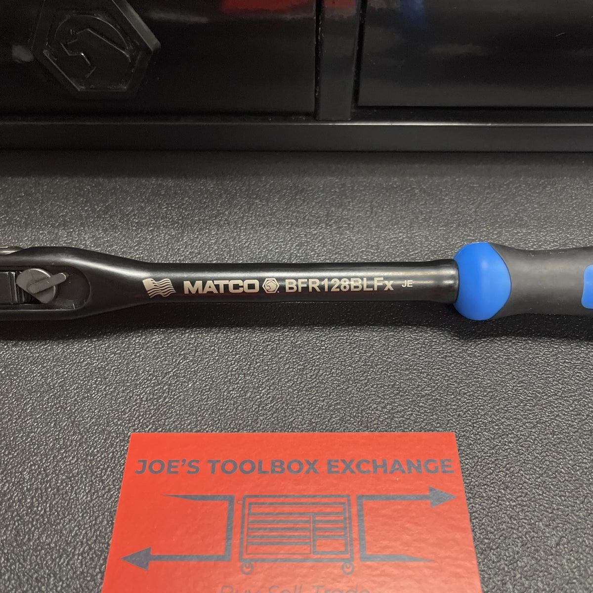 Matco NEW 3/8” Dr. Flex Head Ratchet BFR128BLFx BFR128BLFB BLUE 12-1/2” 88 Tooth