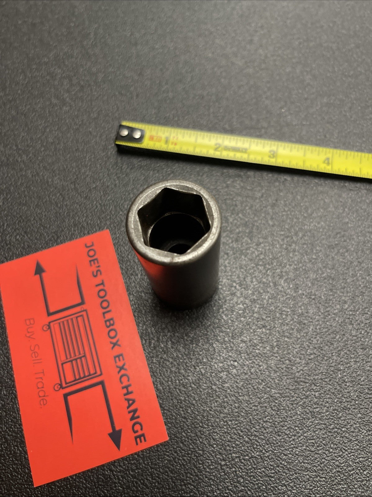 Snap-on Tools USA 1/2" Drive 19mm Metric SEMI DEEP 6pt Impact Socket IMMS190