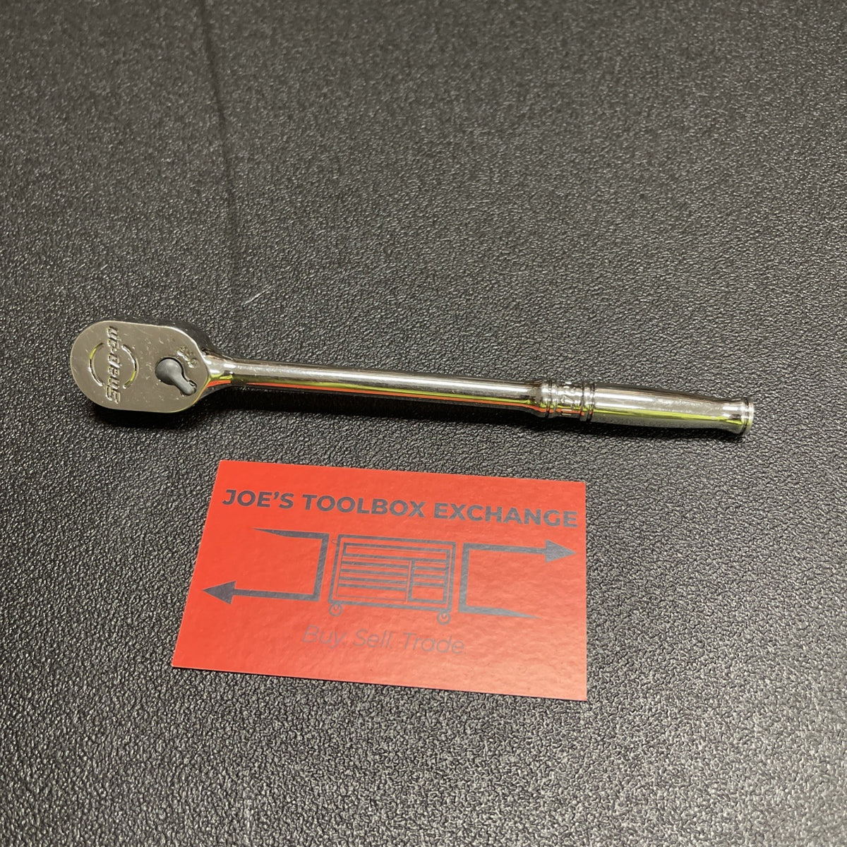 Snap-on Tools USA 1/4" Drive Chrome Long Handle Fixed Head Ratchet TL72