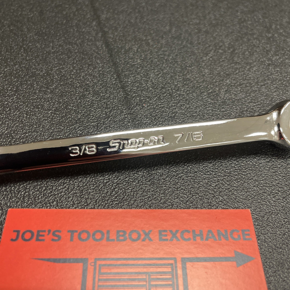 Snap-On Tools USA NEW 3/8"  7/16" SAE Double Flare Nut 6pt Line Wrench RXFS1214B