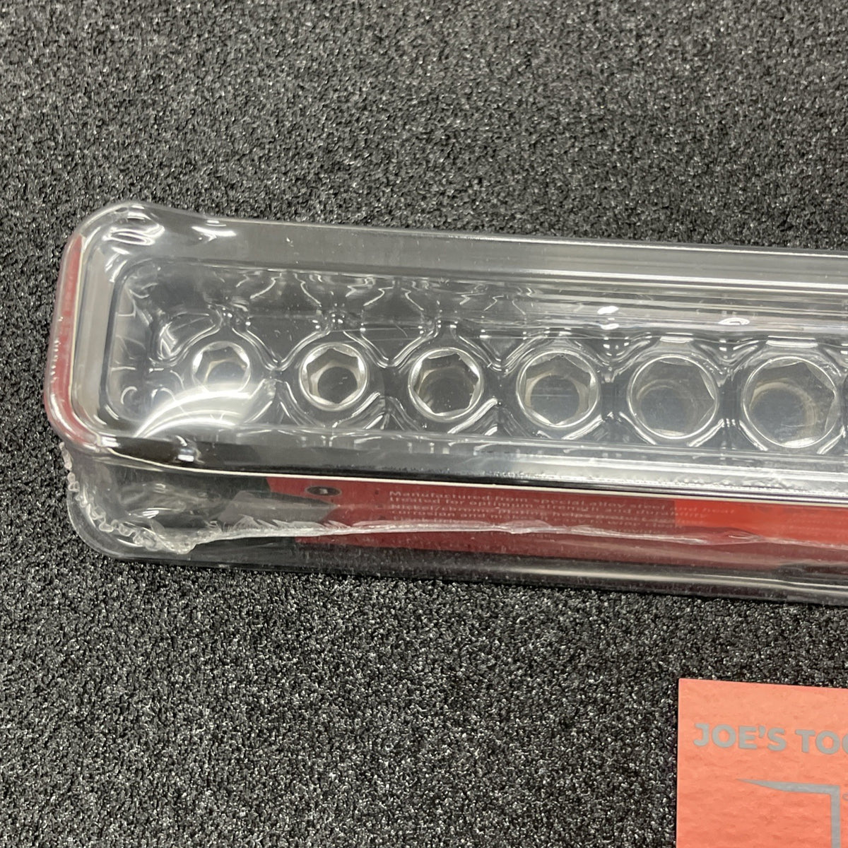 Snap-on Tools NEW 12pc 3/8 Drive METRIC Shallow 6-Point Socket Set 212FSMY