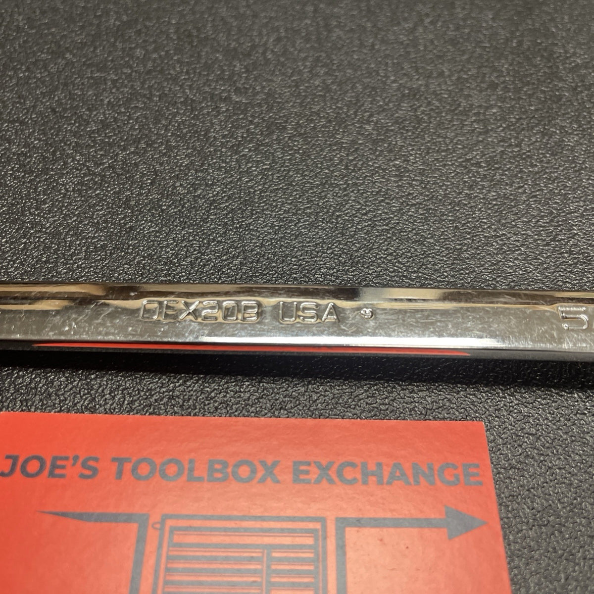 Snap-on Tools USA 5/8" SAE Standard Length Chrome Combo Wrench OEX20B