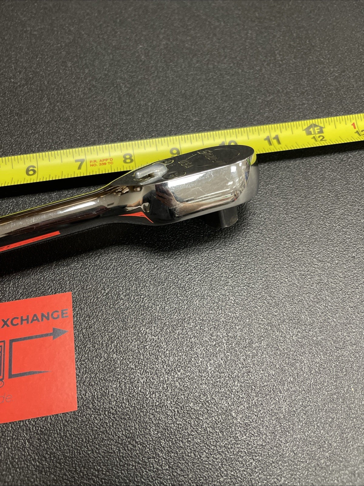 Snap-on Tools USED NEW STYLE 1/2" Drive Fine 80 Tooth Chrome Handle Ratchet S80A