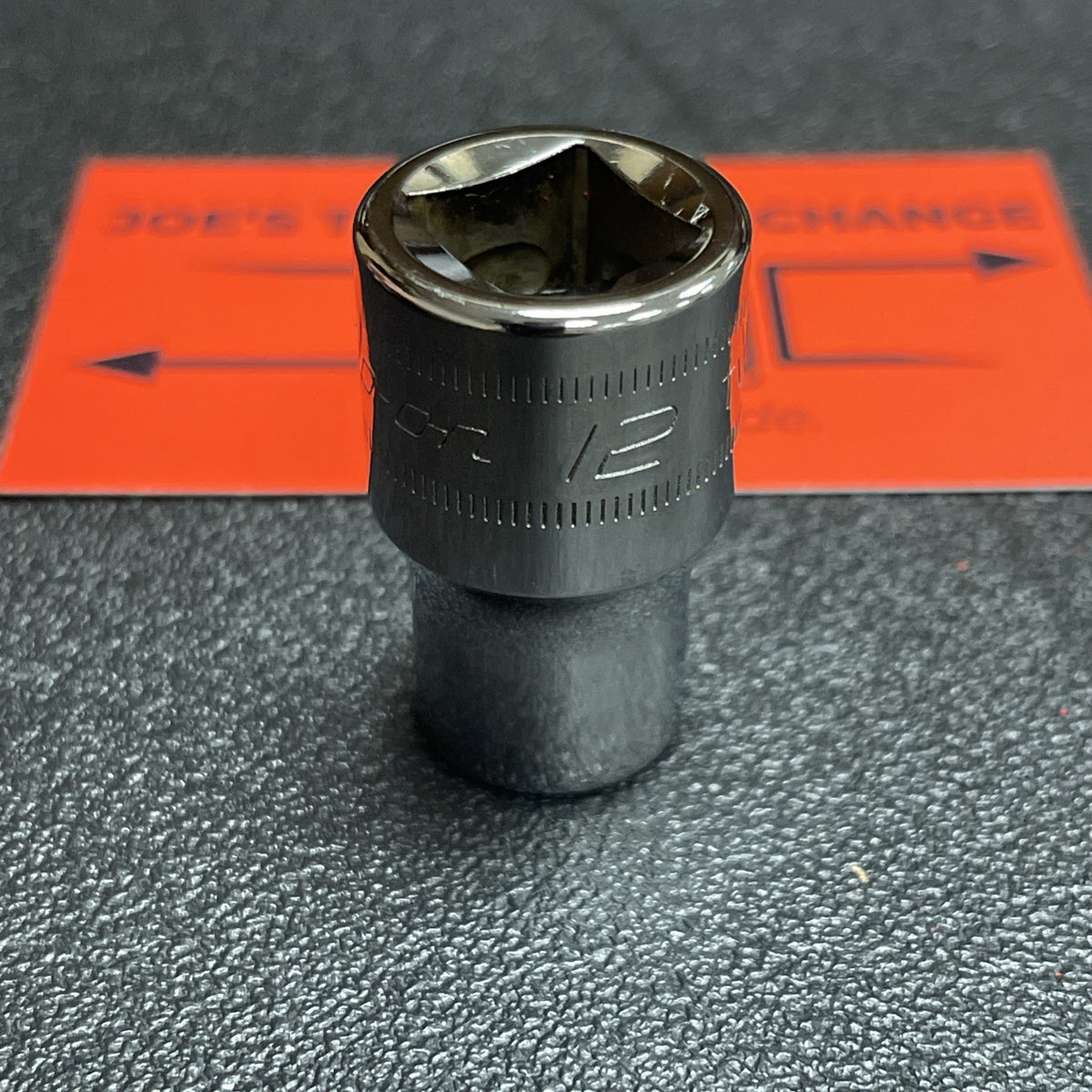 Snap-on Tools USA NEW 1/2 Drive 12mm Metric Shallow 6 Point Chrome Socket TWM12A
