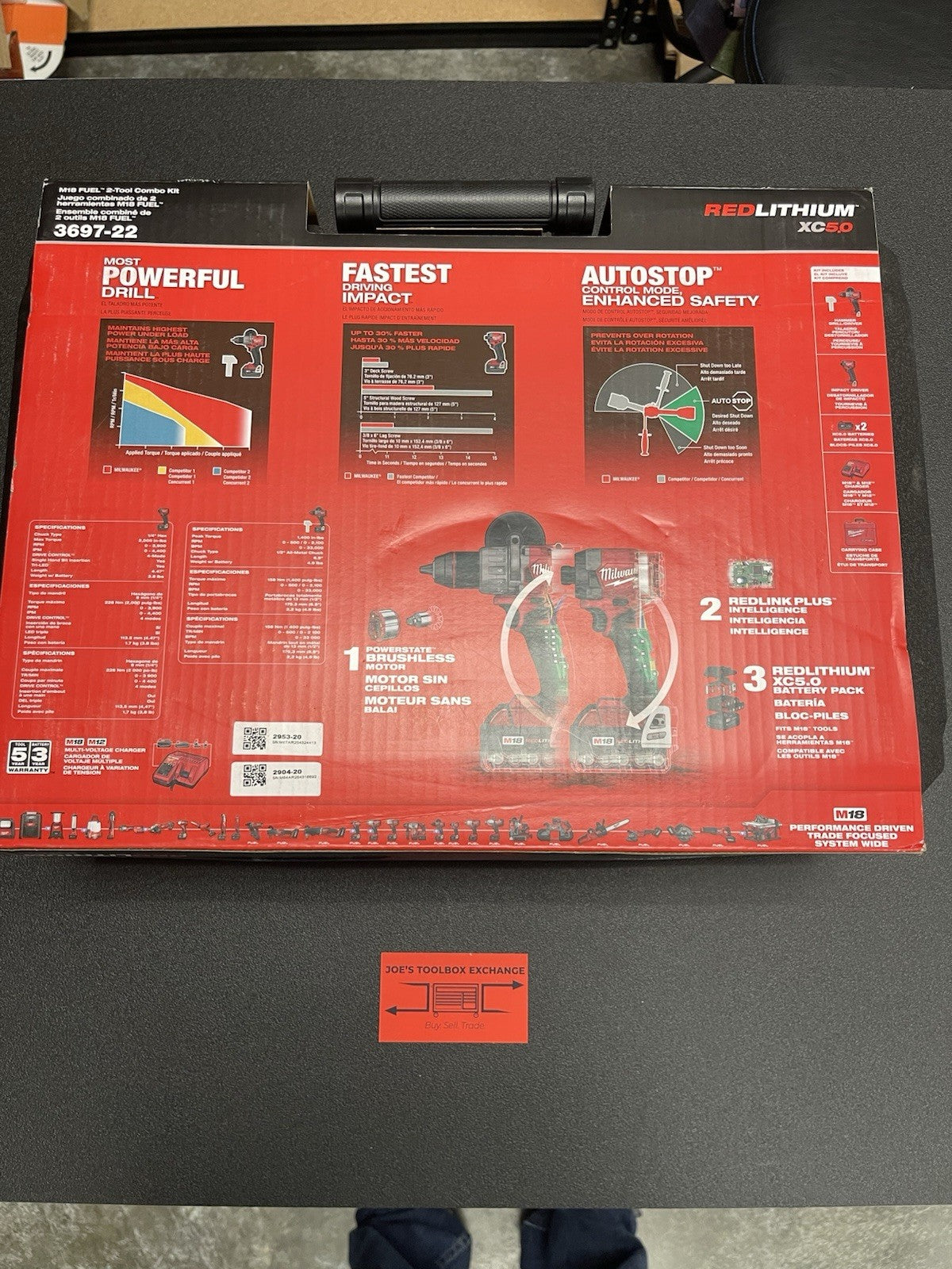 Milwaukee M18 FUEL 18V Lithium-Ion Brushless Hammer Drill and Impact Driver NEW!