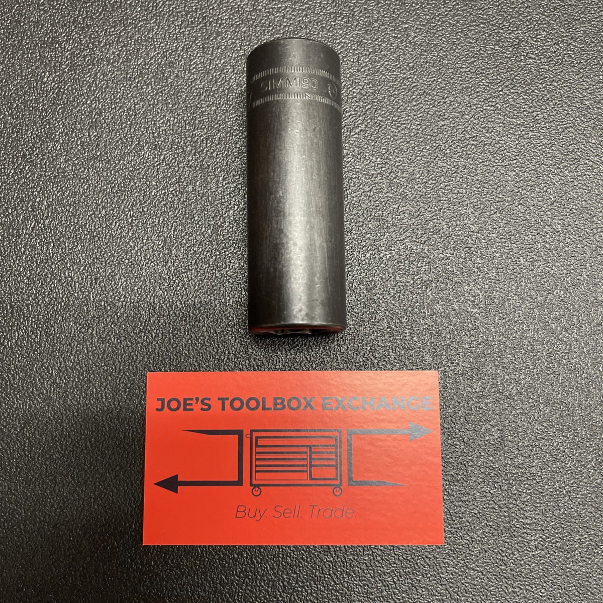 Snap On 1/2" Drive 19MM 6PT Metric Deep Impact Socket USA SIMM190