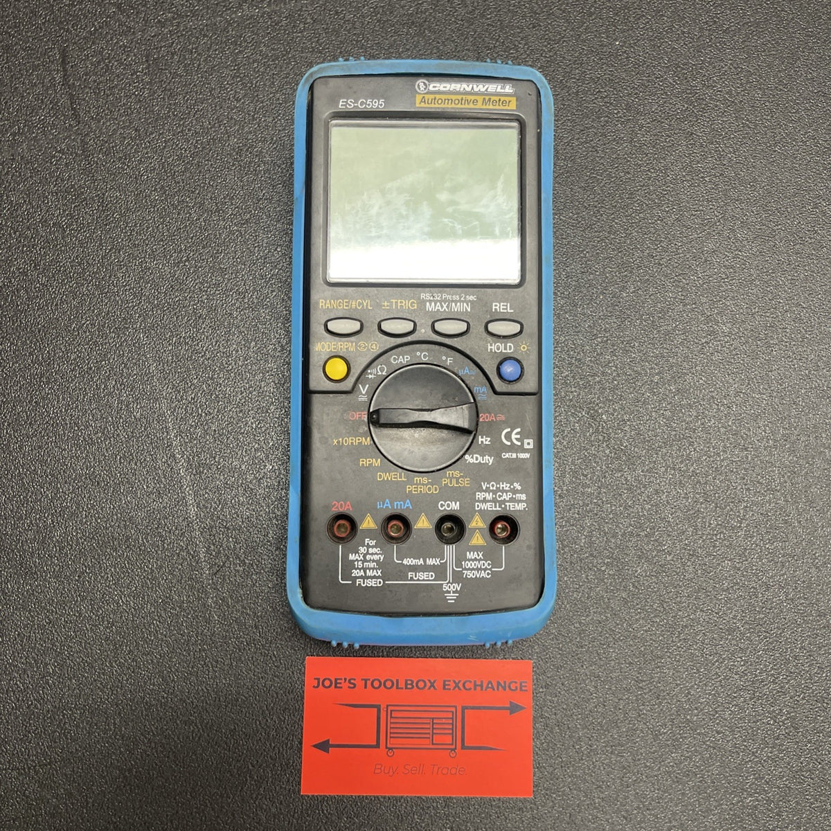 Cornwell Deluxe Automotive Meter ES-C595