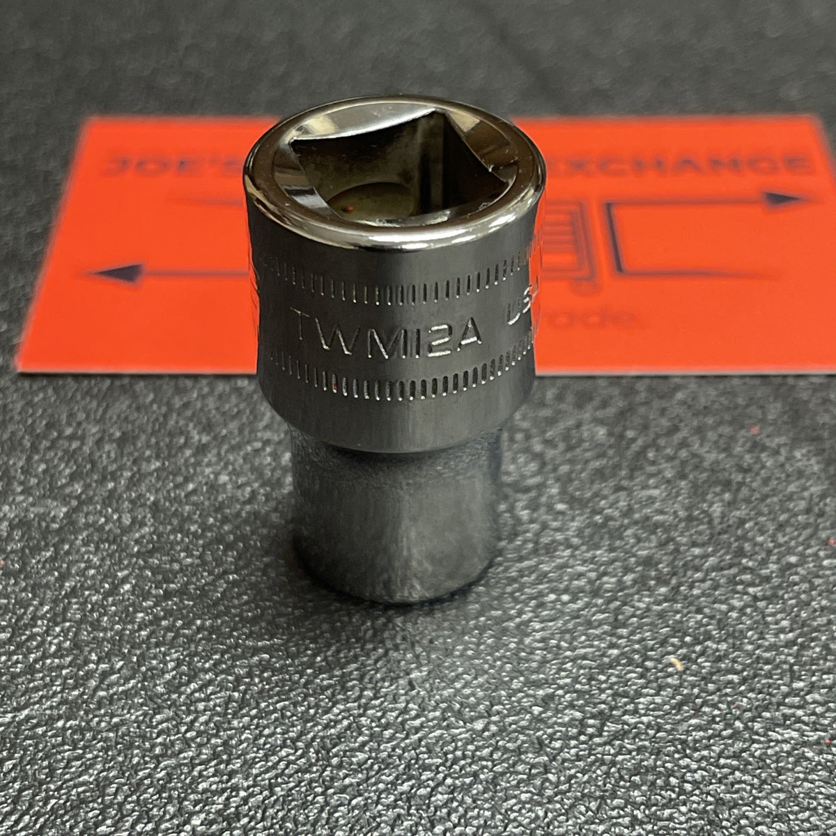 Snap-on Tools USA NEW 1/2 Drive 12mm Metric Shallow 6 Point Chrome Socket TWM12A