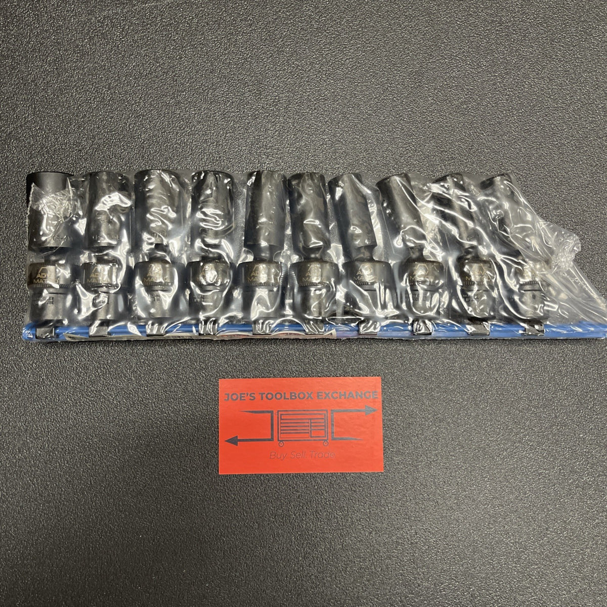 Matco Tools SBDUPM106V 10pc 3/8" Dr Metric 6 Pt ADV Swivel Impact Socket Set