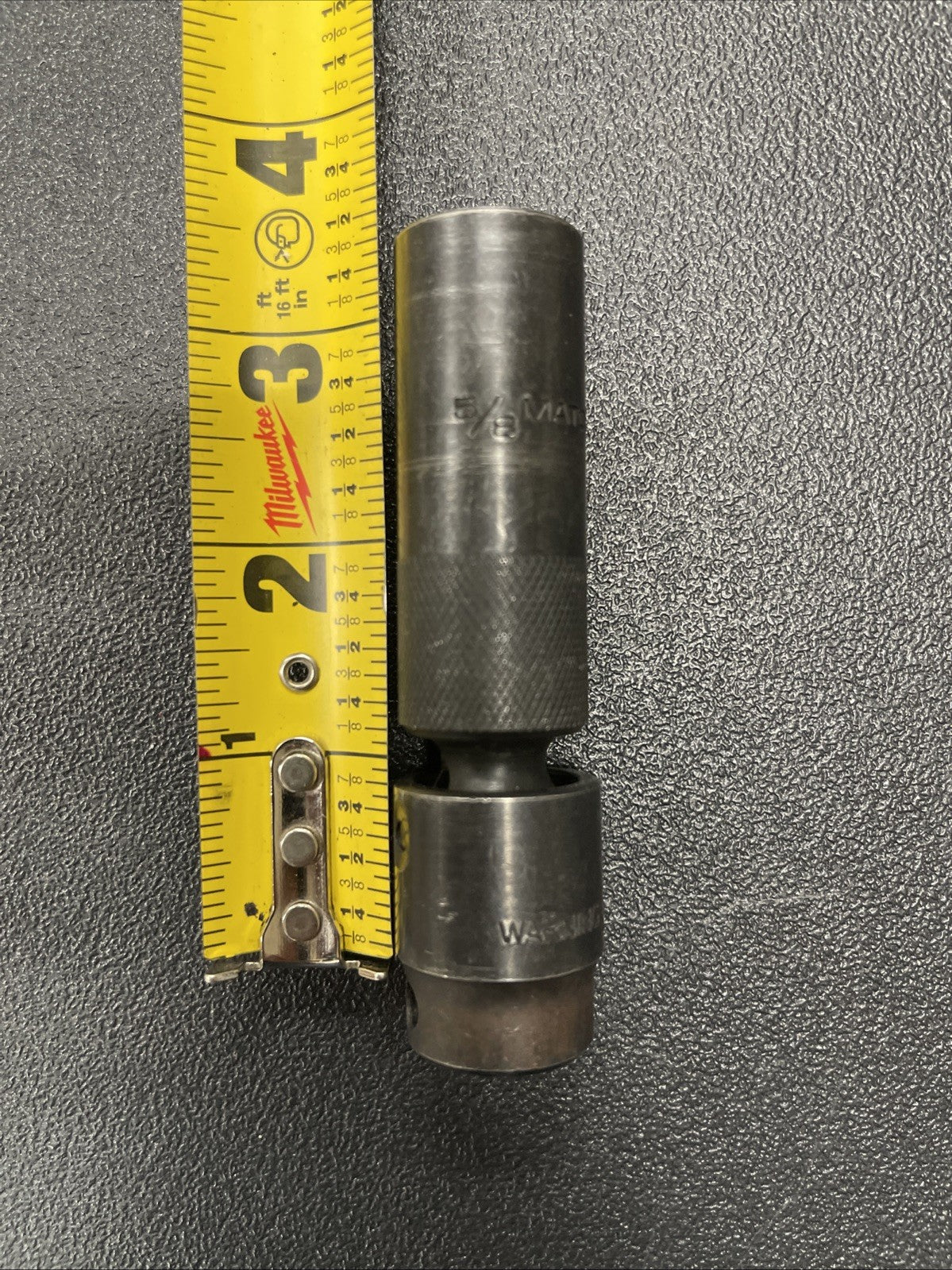 Matco Tools BDUP206P 3/8" Drive 5/8in. Ball Swivel 6 Pt  Deep Spark Plug Socket