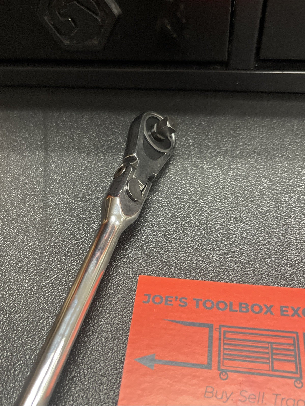 NEW! Matco 1/4" DRIVE 13-3/4" 88 TOOTH FLEX RATCHET ERGO HANDLE BLUE AFR128LFB