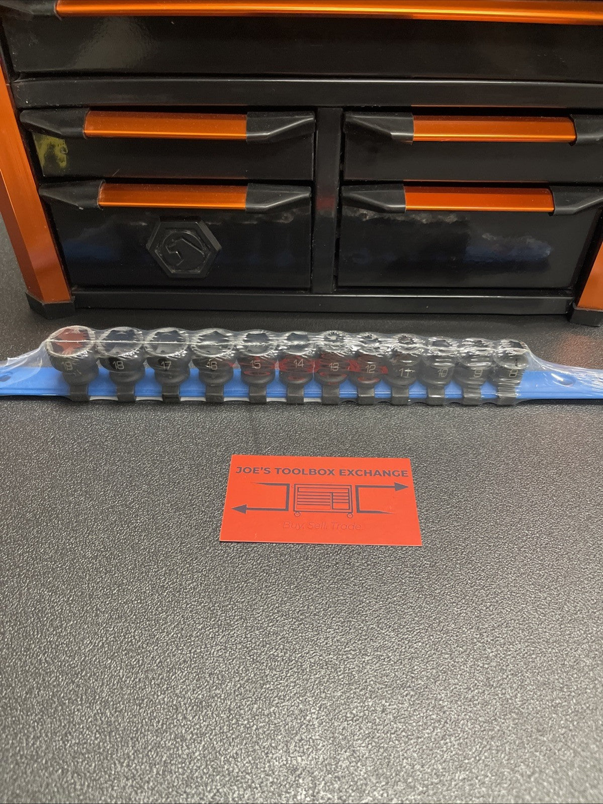Matco SBSPM126V 12 PIECE 3/8" DRIVE METRIC 6 POINT ADV STUBBY IMPACT SOCKET SET