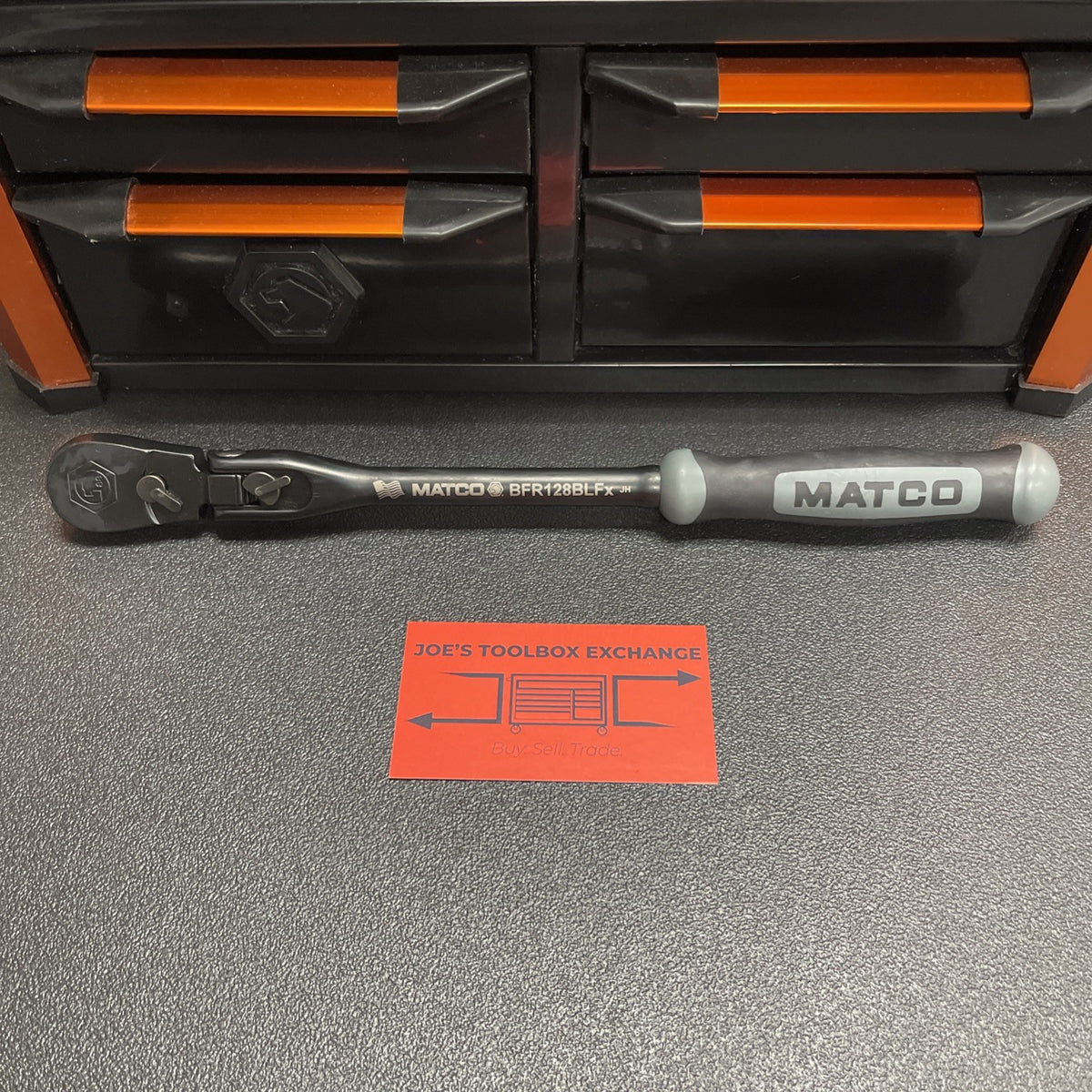 Matco NEW 3/8” Dr. Flex Head Ratchet BFR128BLFx BFR128BLFSG GRAY 12-1/2” 88