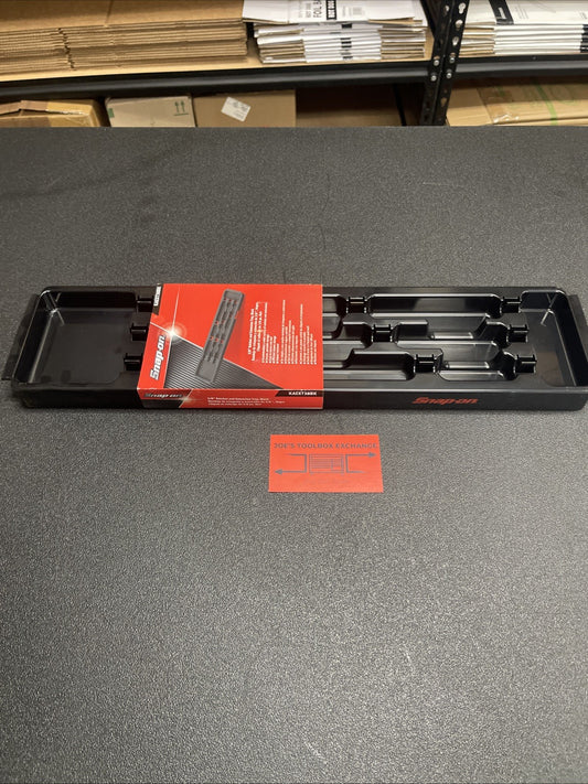 Snap-on Tools USA NEW BLACK 3/8" Drive Extension & Ratchet Organizer KAEXT38BK