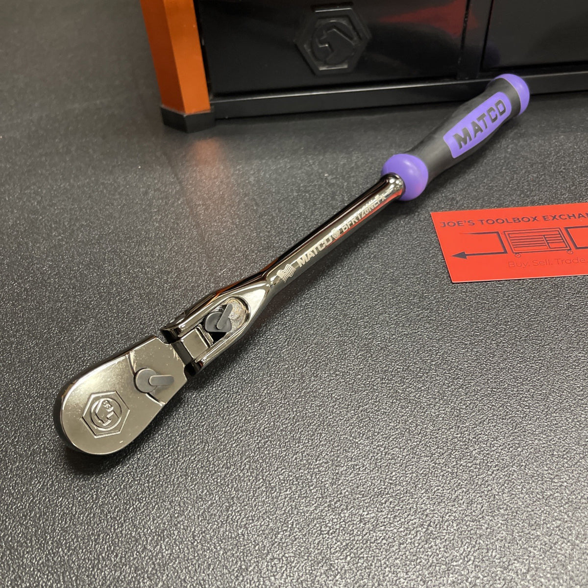 Matco NEW 3/8” Dr. Flex Head Ratchet BFR128NLFx BFR128NLFP PURPLE 12-1/2” 88