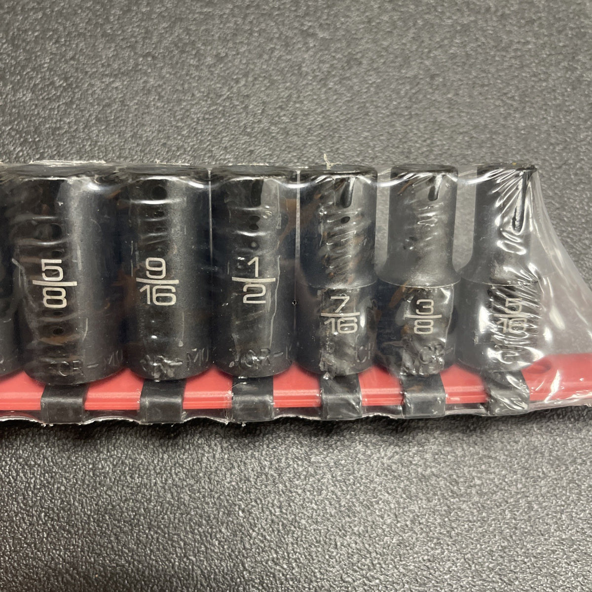 MATCO 12 PIECE 3/8" DRIVE SAE 6 POINT ADV MID-LENGTH IMPACT SOCKET SET SBIP126V