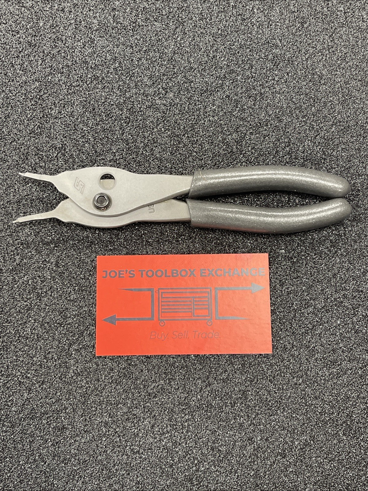 Snap-on Tools NEW DARK TITANIUM .047 Straight Tip Snap Ring Pliers SRPCR4700DT