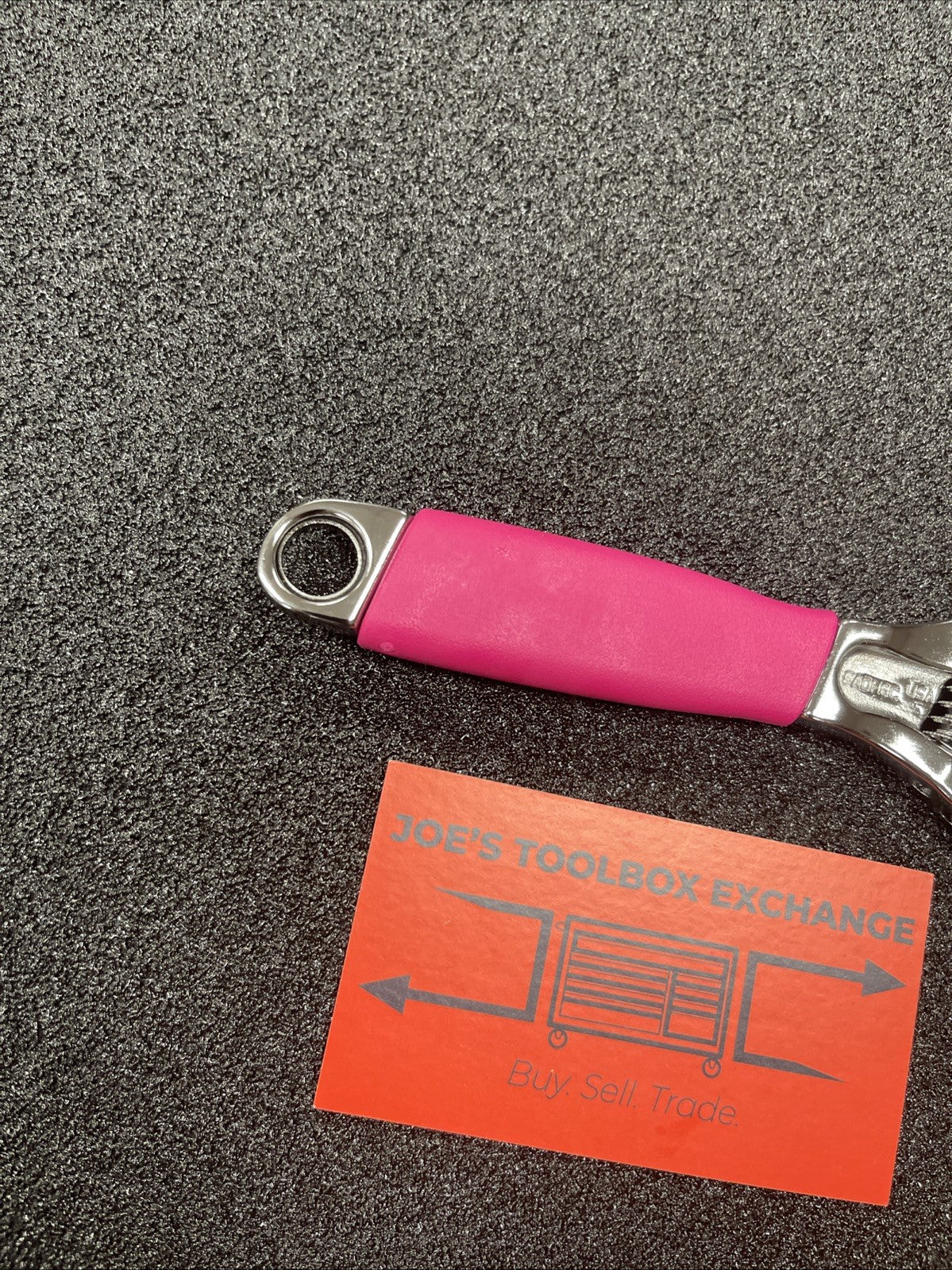 Snap-on Tools NEW ELECTRIC PINK 6" Flank Drive PLUS Adjustable Wrench FADH6CEP