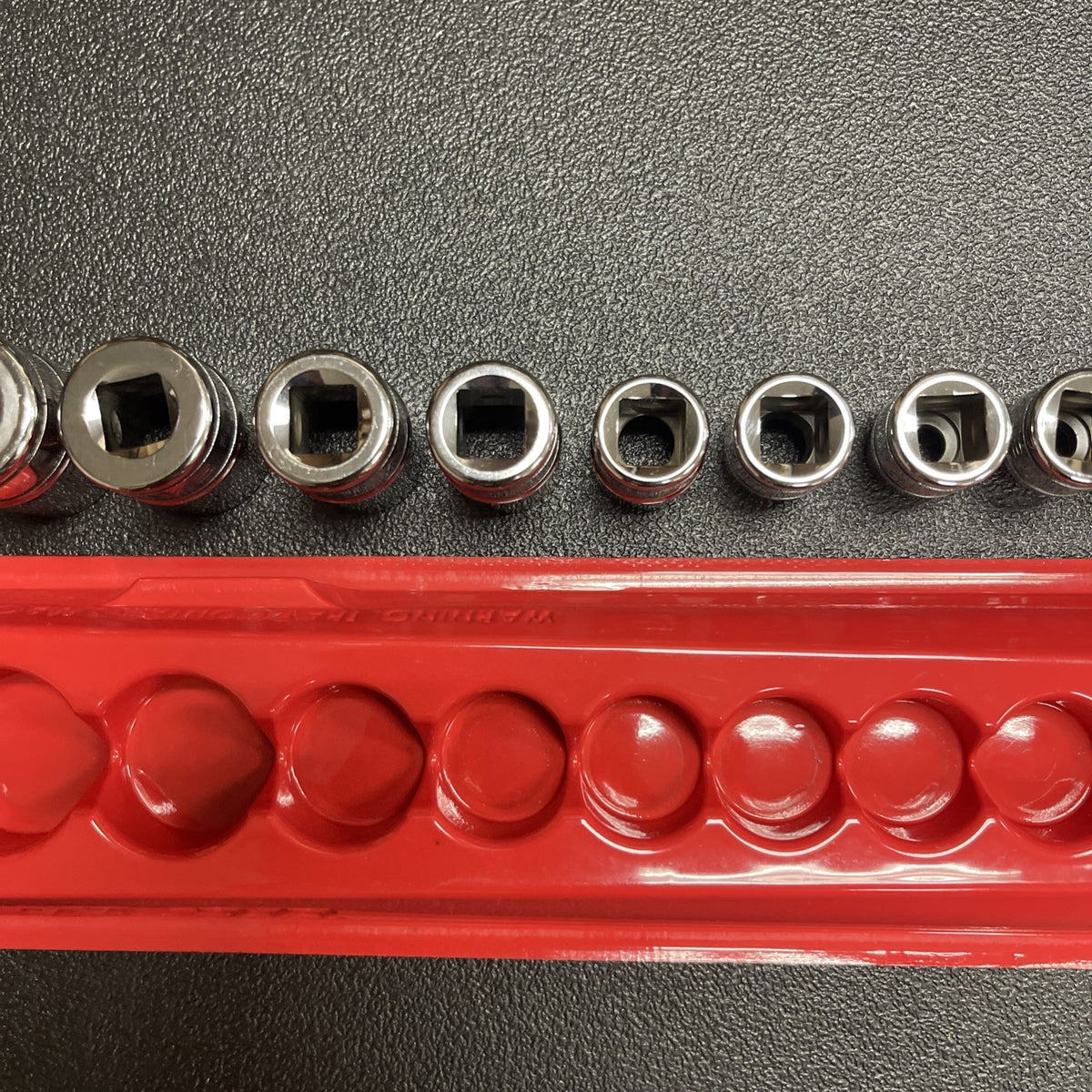 Snap-on 14pc 214FSY 3/8” Drive SAE shallow Socket Set  1/4” To 1” 6 Point Chrome