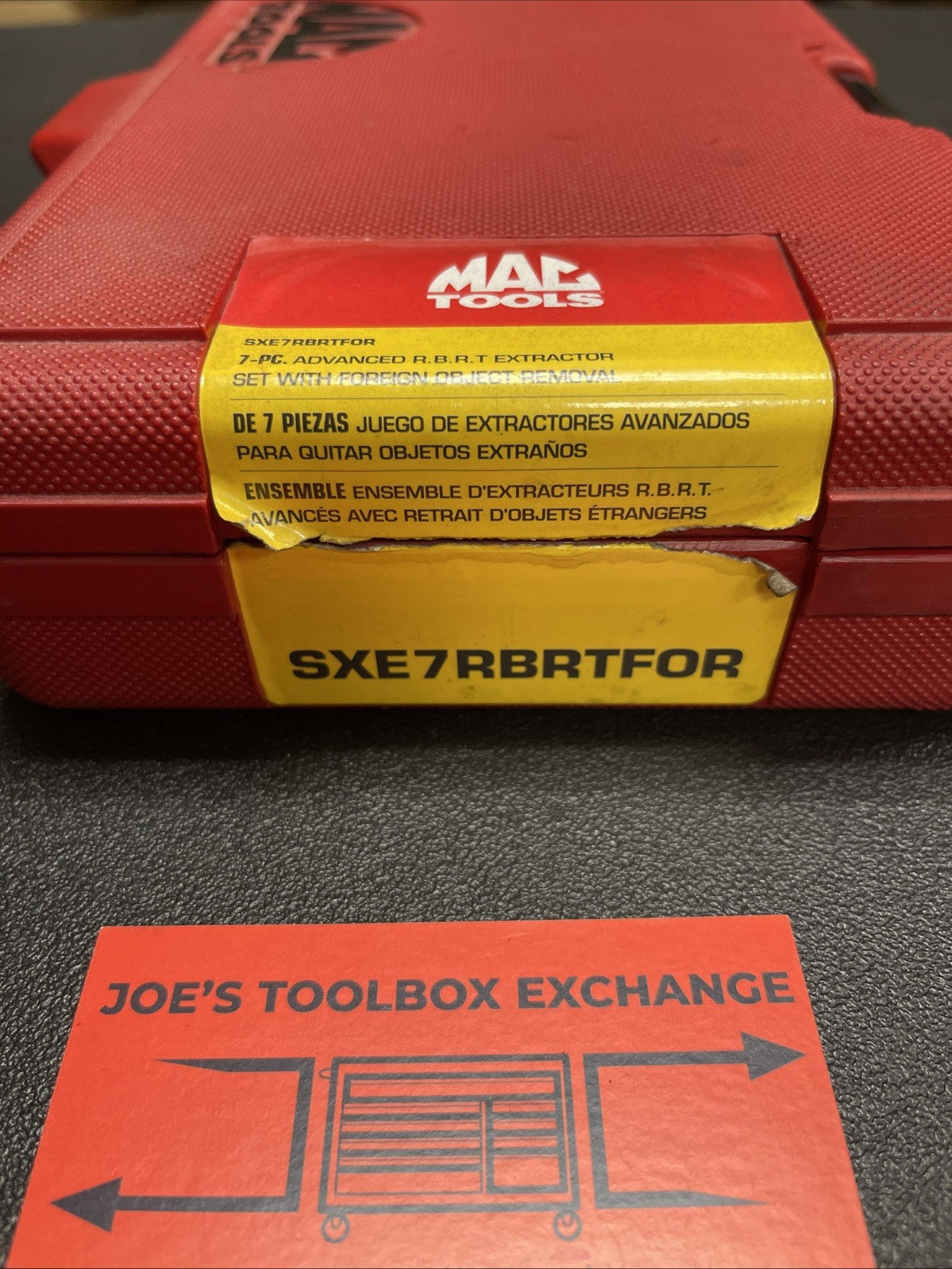 MAC TOOLS Advanced R.B.R.T. Extractor Set - SXE7RBRTFOR