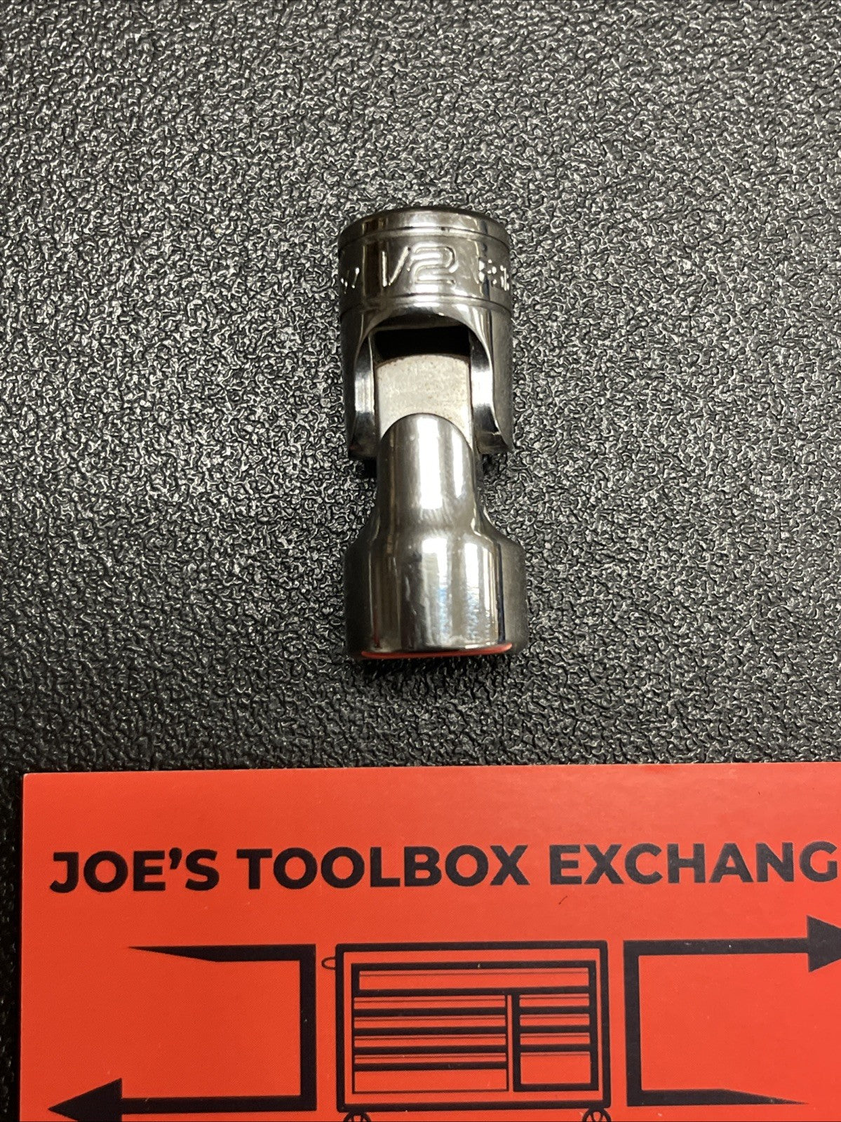 SNAP-ON 3/8 DRIVE 6-PNT 1/2" FLANK DRIVE SHALLOW UNIVERSAL SOCKET- FS16B