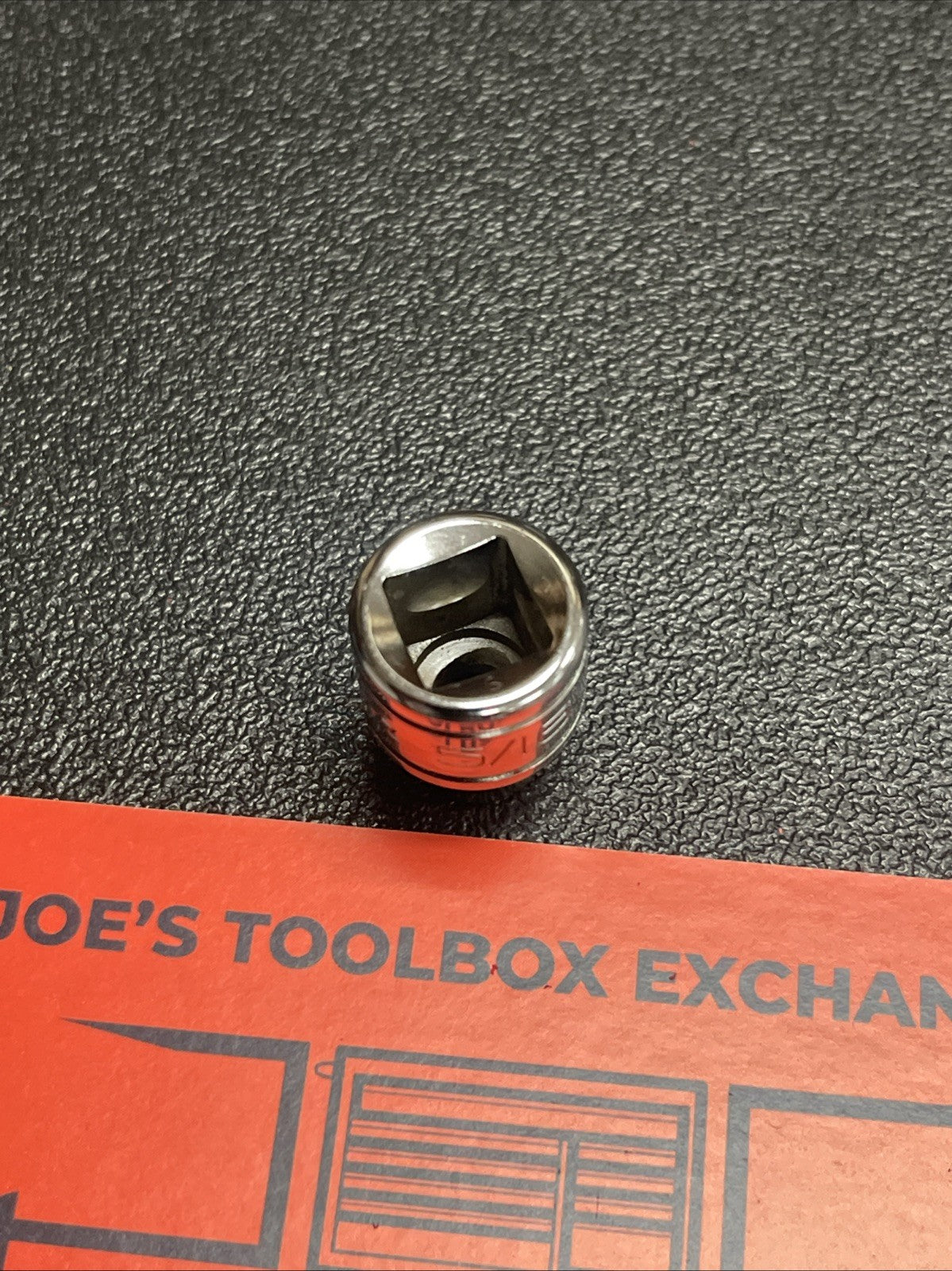 Snap-on Tools USA NEW 3/8" Drive 12-POINT SAE 5/16” Shallow Chrome Socket F101