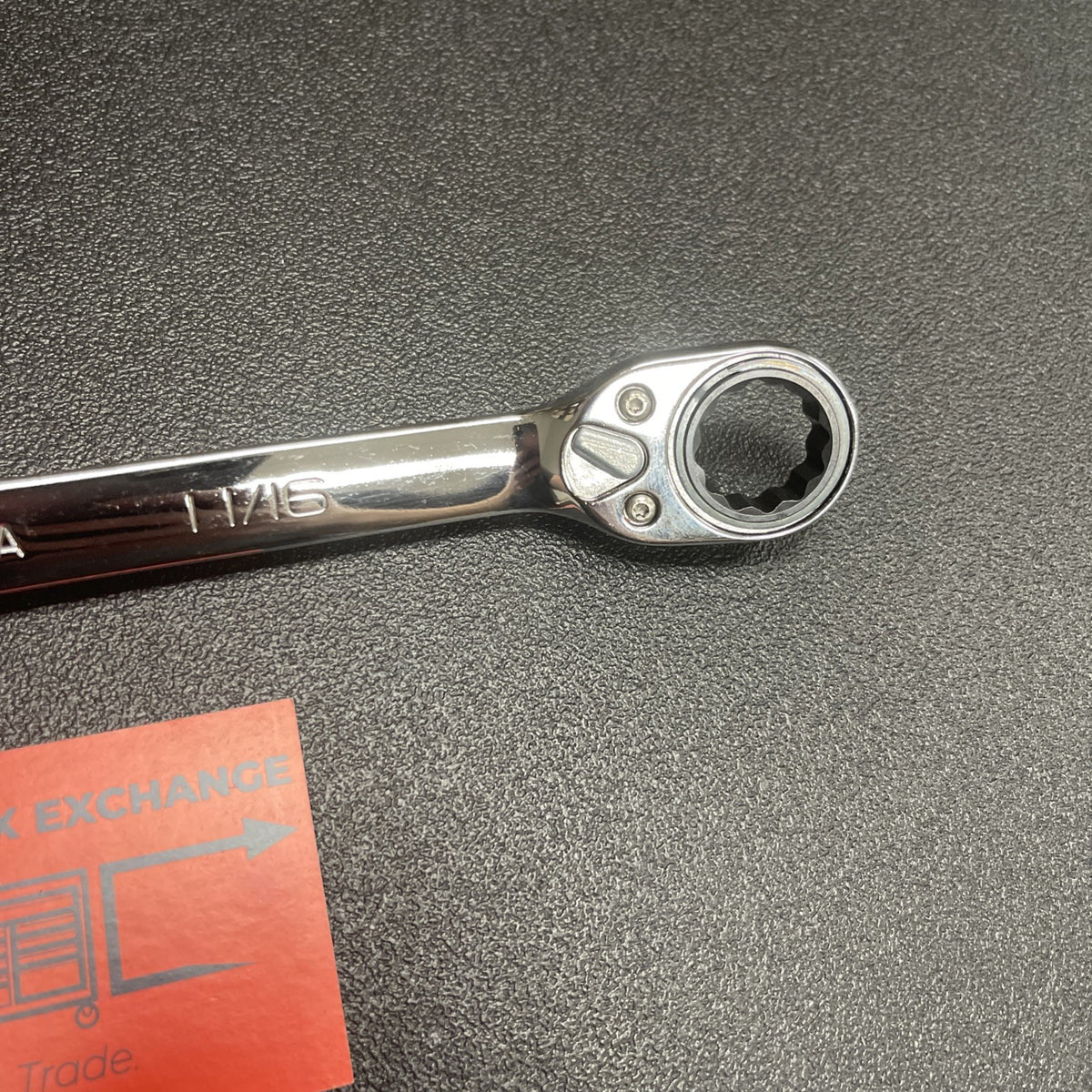 Snap-on Tools NEW 11/16" Reversible Flank Drive Plus Ratcheting Wrench SOXRR22A