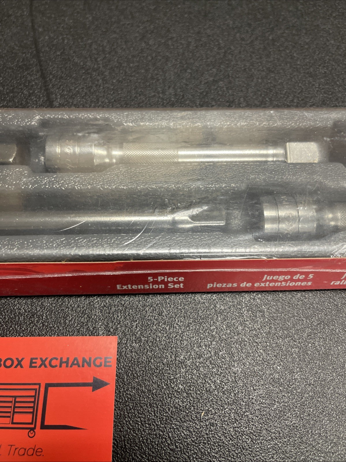 NEW Snap-on™ 1/2" drive 1 1/2" to 11" 5piece Knurled Extension Set 305ASX SEALED