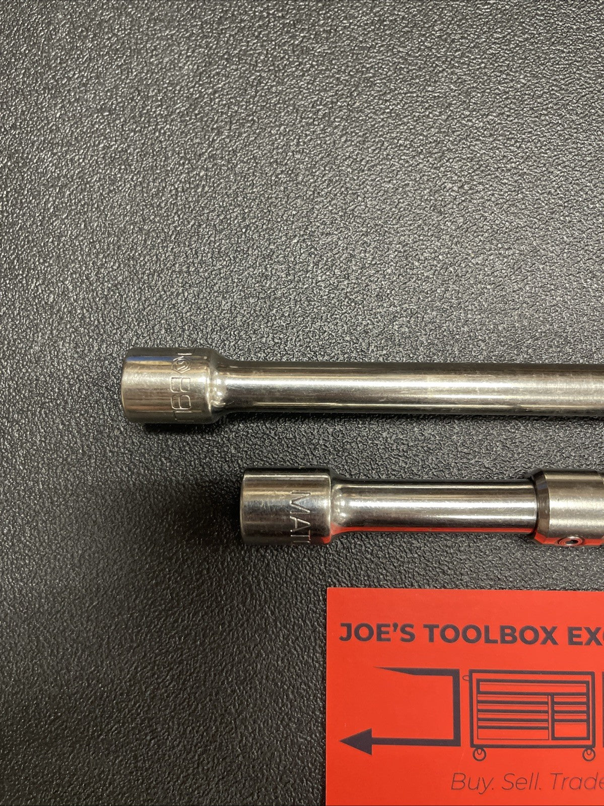 Matco Tools USA Locking Tip 3/8 Drive Extension 7 and 4 Inch Long B9LE And B6LE
