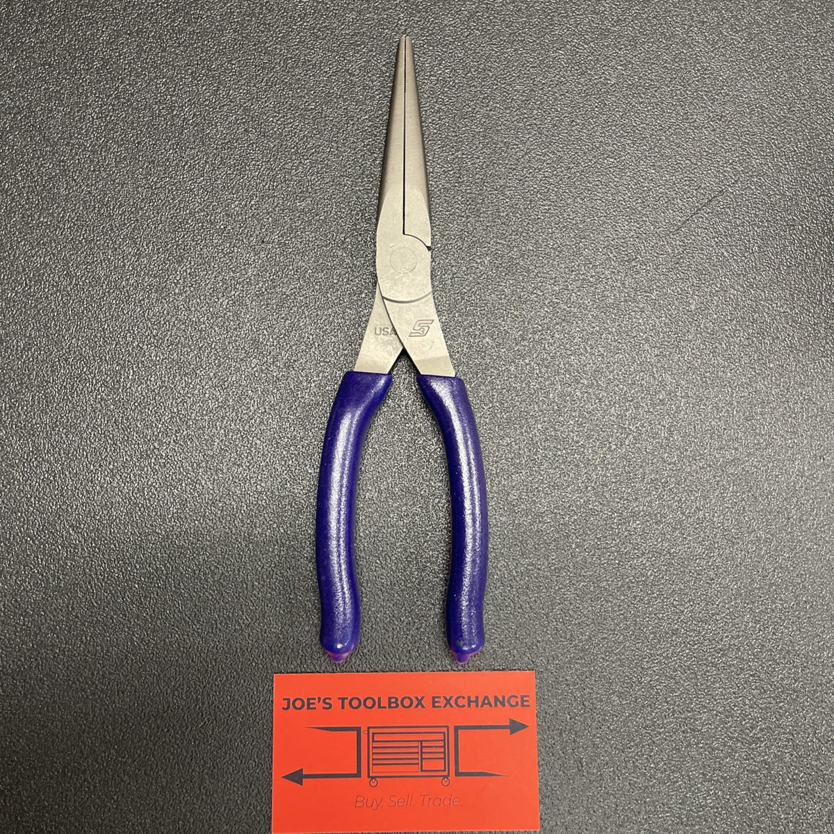 Snap-on Tool USA RARE 9" DARK PURPLE Talon Grip Needle Nose Pliers 97ACFDP 97ACF