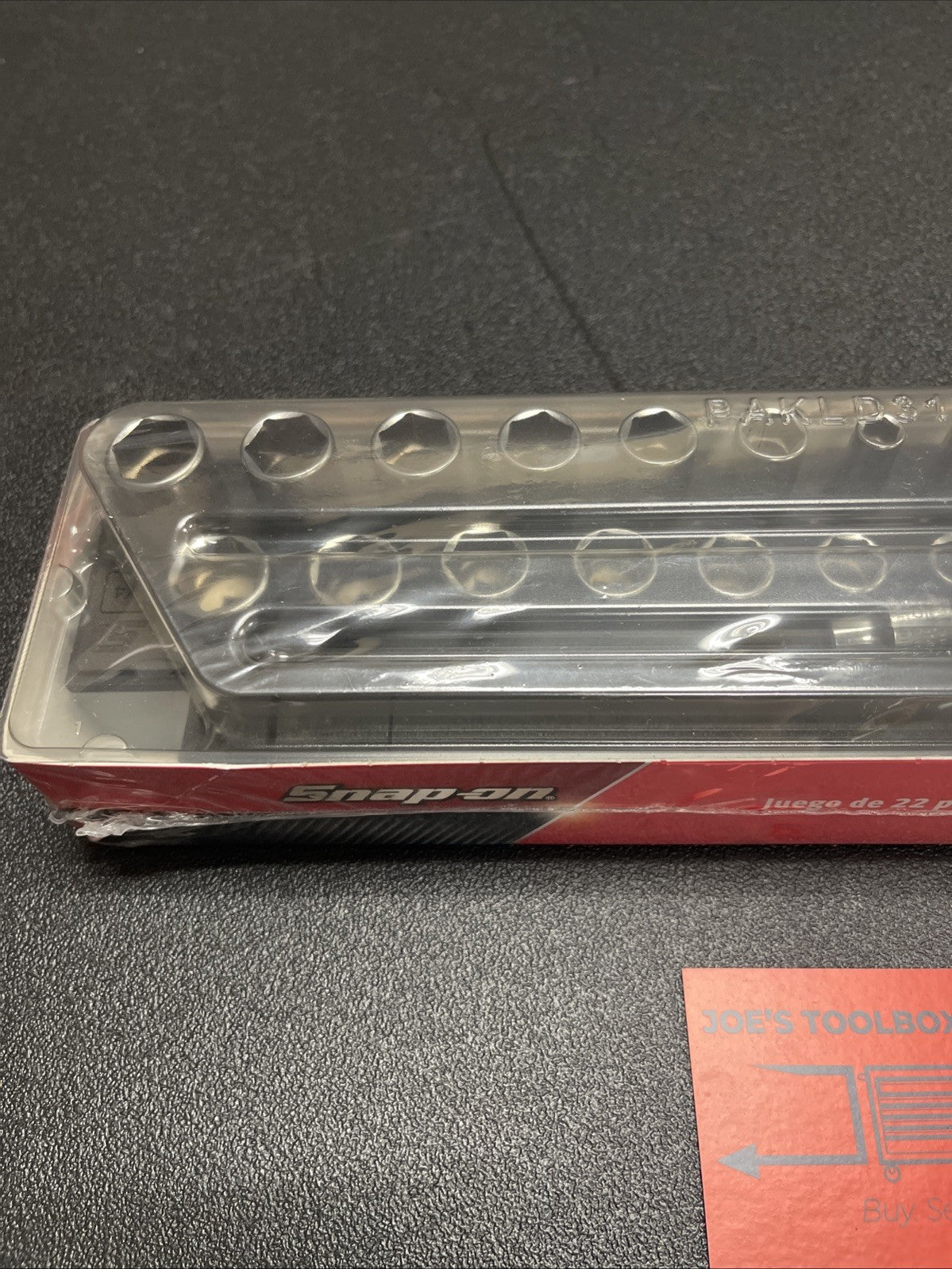 New Snap-on 22pc 1/4" drive Metric  Shallow & Deep Socket Set 122STTMMFDT