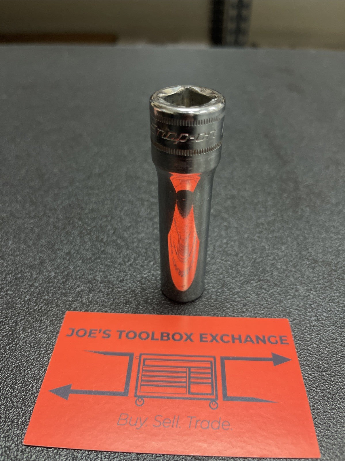 SNAP ON TOOLS USA 1/2" Drive 13mm Metric  6 Point Deep Chrome Socket TSM13A