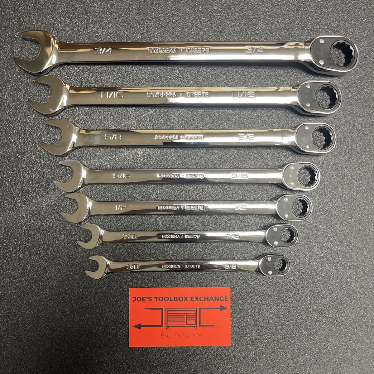 NEW SNAPON 12-Point SAE Flank Drive Plus Reversible Ratcheting SOXRR707A