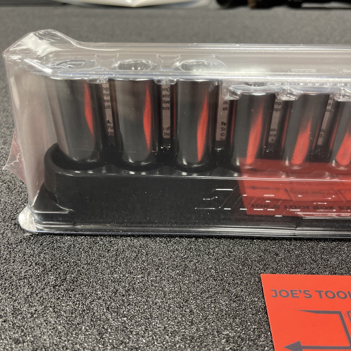 Snap-on Tools USA NEW 12pc 3/8" Drive Metric 6pt Chrome Deep Socket Set 212SFSMY