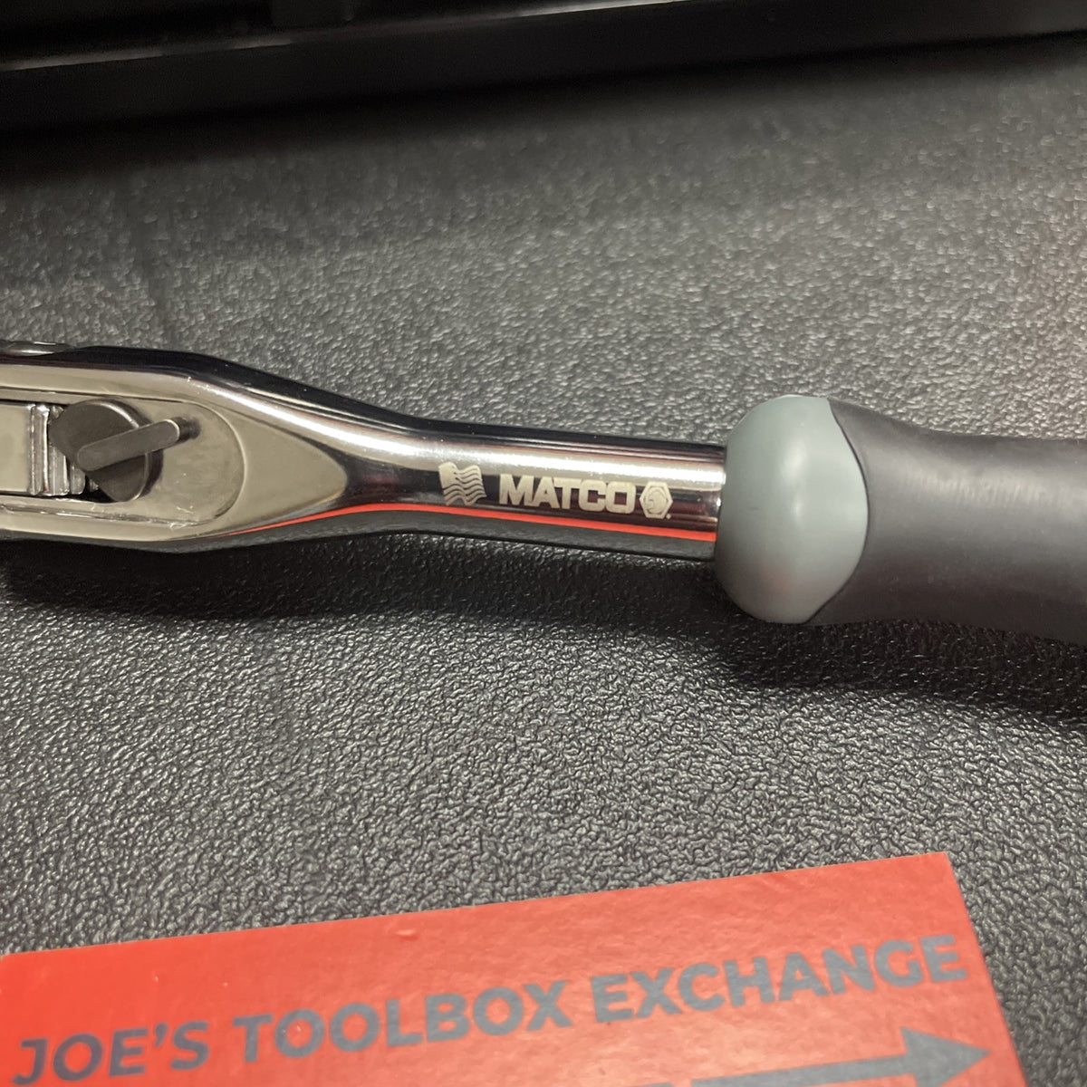 Matco BFR98LFx BFR98LFSG 3/8" DRIVE 10” 88 TOOTH FLEX HEAD RATCHET GRAY HANDLE